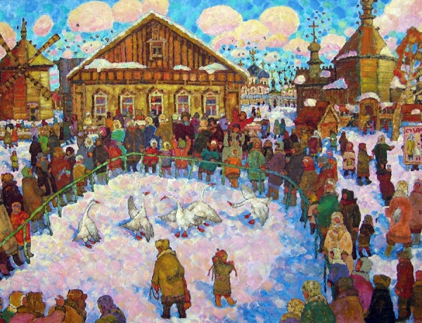 Сельский праздник &laquo;Гусиные бои&raquo;