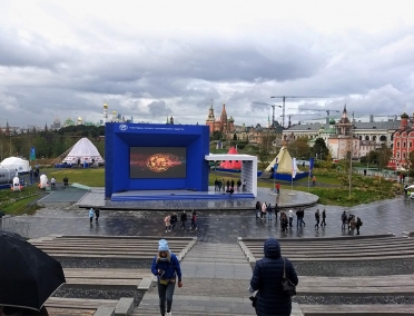 Делегация Курской области на IV Фестивале "Открываем Россию заново!"