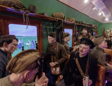 НА СТАНЦИЮ КУРСК ПРИБУДЕТ &laquo;ПОЕЗД ПОБЕДЫ&raquo;