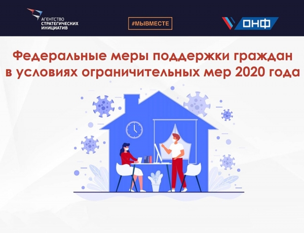 Федеральные меры поддержки граждан в условиях ограничительных мер 2020 года